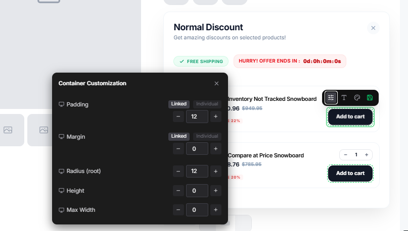 Add to Cart Button Reference