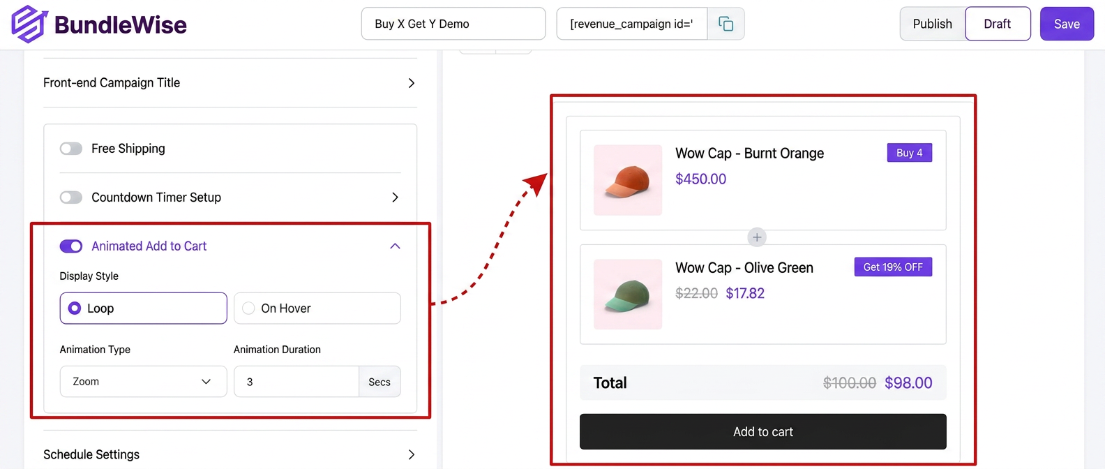 Animated Add to Cart Doc